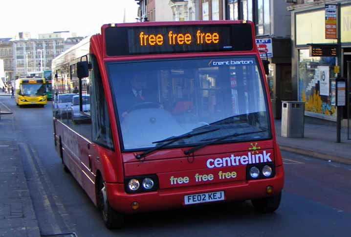 Trent Barton Optare Solo Centrelink 452